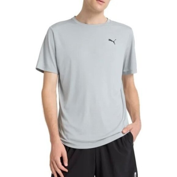NEW Puma Men's XXL Active Tee Gray Short Sleeve - Picture 1 of 11